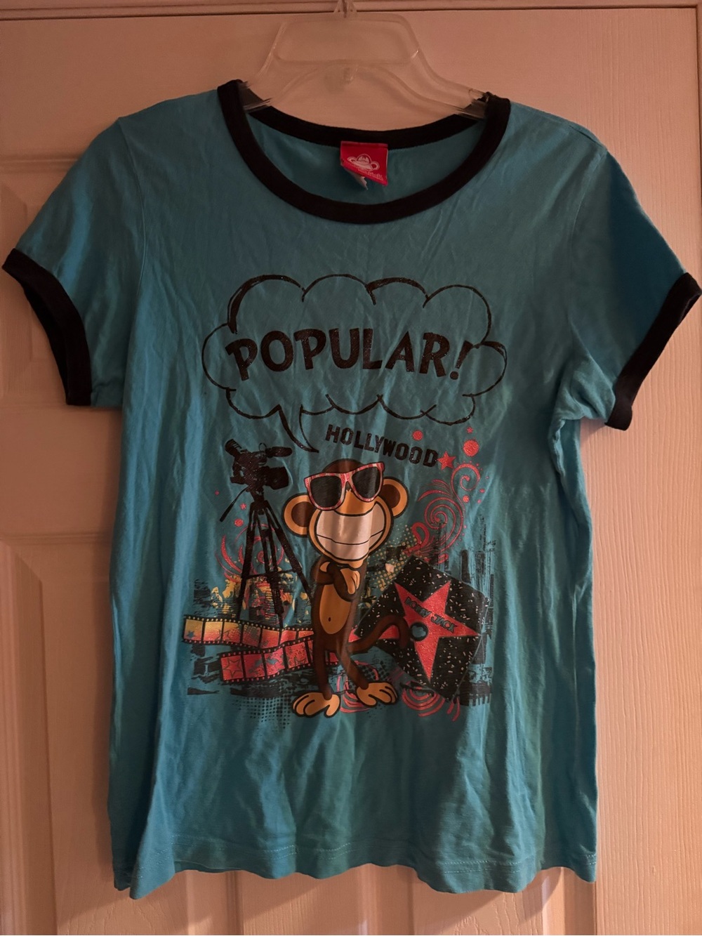 Kids "Popular! Hollywood"  Bobby Jack Graphic Tee - Blue